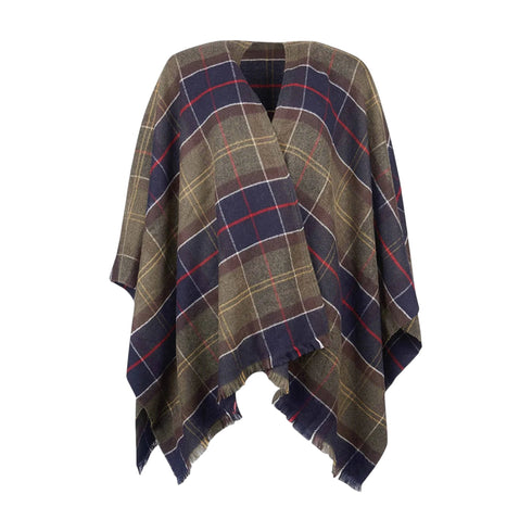Barbour Mantella Mantella Donna Staffin motivo tartan UNI - Francavilla Moda